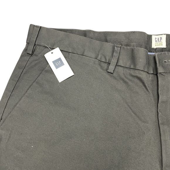 Gap Pants Chino Straight Leg Pants Mens 38x30 Gray NWT - Picture 10 of 14